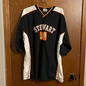 Vintage Chase Racing Retro Men's Black & Orange Classic Streetwear Shirt